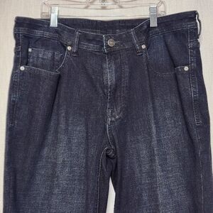Buffalo David Bitton Jackson-X Straight Stretch Denim Jeans Dark Blue Wash 34x34